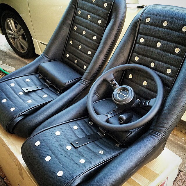 Datsun competition seats 240z s30z kgc10 kpgc110
